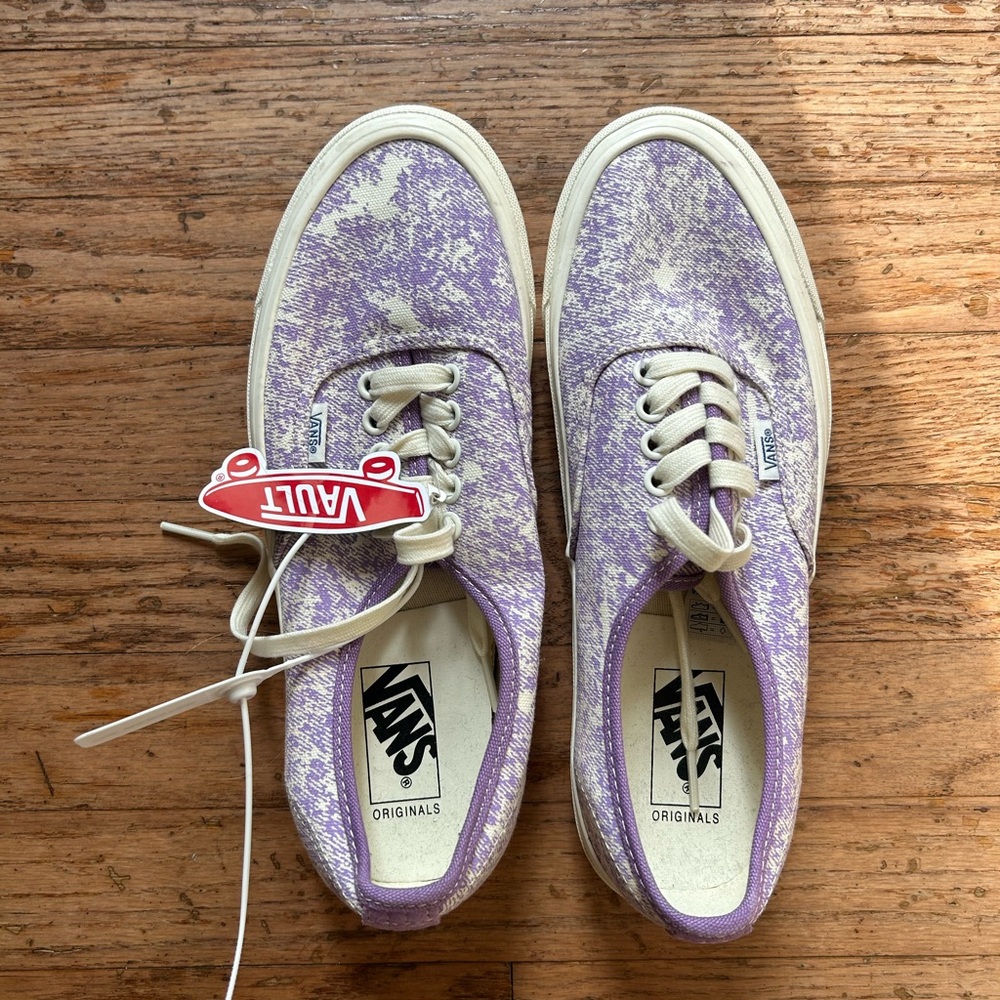 Vans “Vault” Lavender Canvas Sneakers